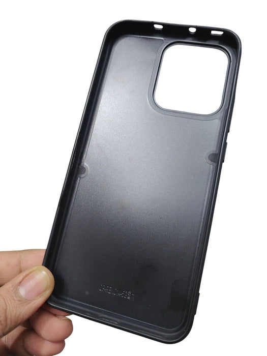 Oppo Reno 14 5G Magsafe Premium Quality Leather ( Side Soft, Back Hard ) Back Cover Case - Royal Star