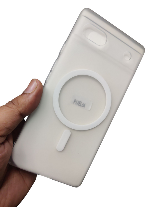 Google Pixel 6A Premium Quality Magsafe Matte Hard Plastic Back Cover Case