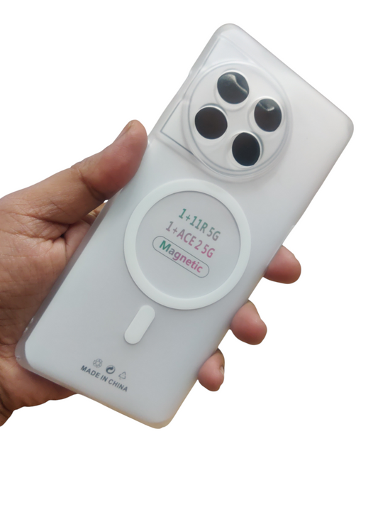 OnePlus 11R 5G Premium Quality Magsafe Matte Hard Plastic Back Cover Case