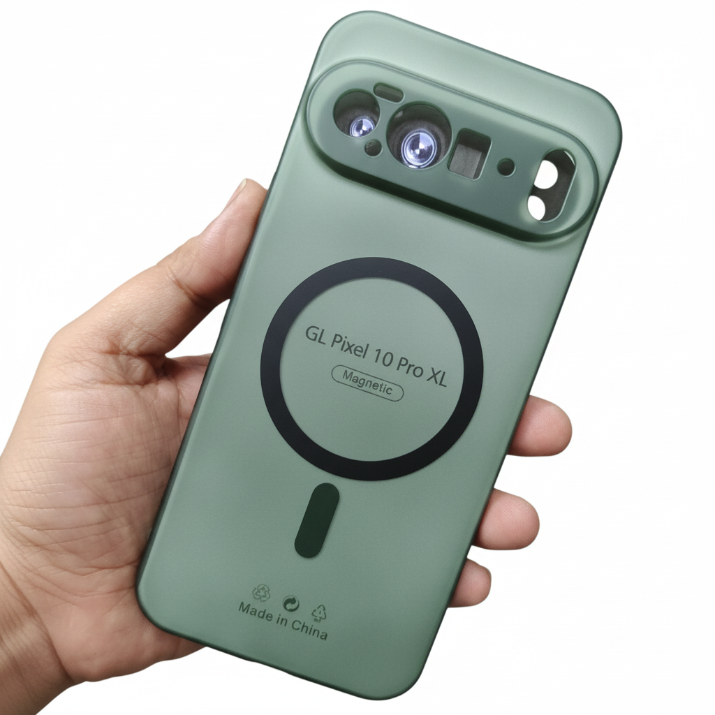 Google Pixel 10 Pro XL 5G Premium Quality Magsafe Matte Hard Plastic Back Cover Case - Royal Star