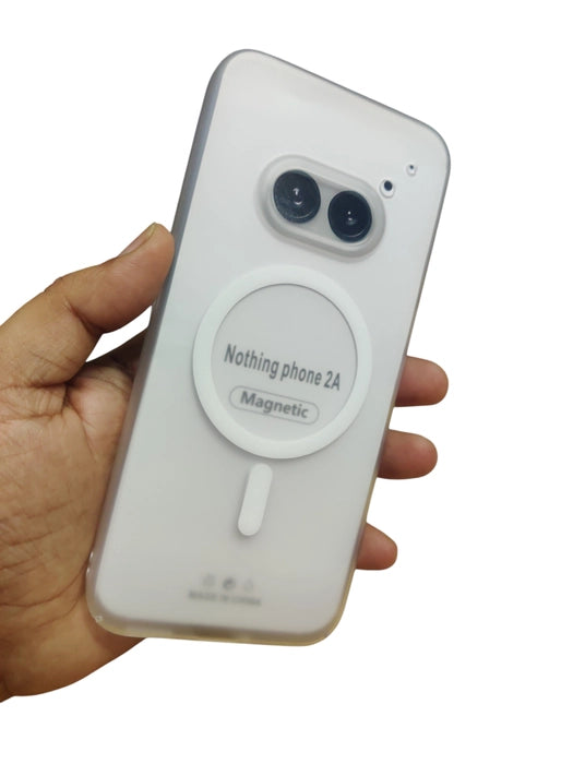 Nothing Phone 2A / Nothing Phone 2A Plus Premium Quality Magsafe Matte Hard Plastic Back Cover Case