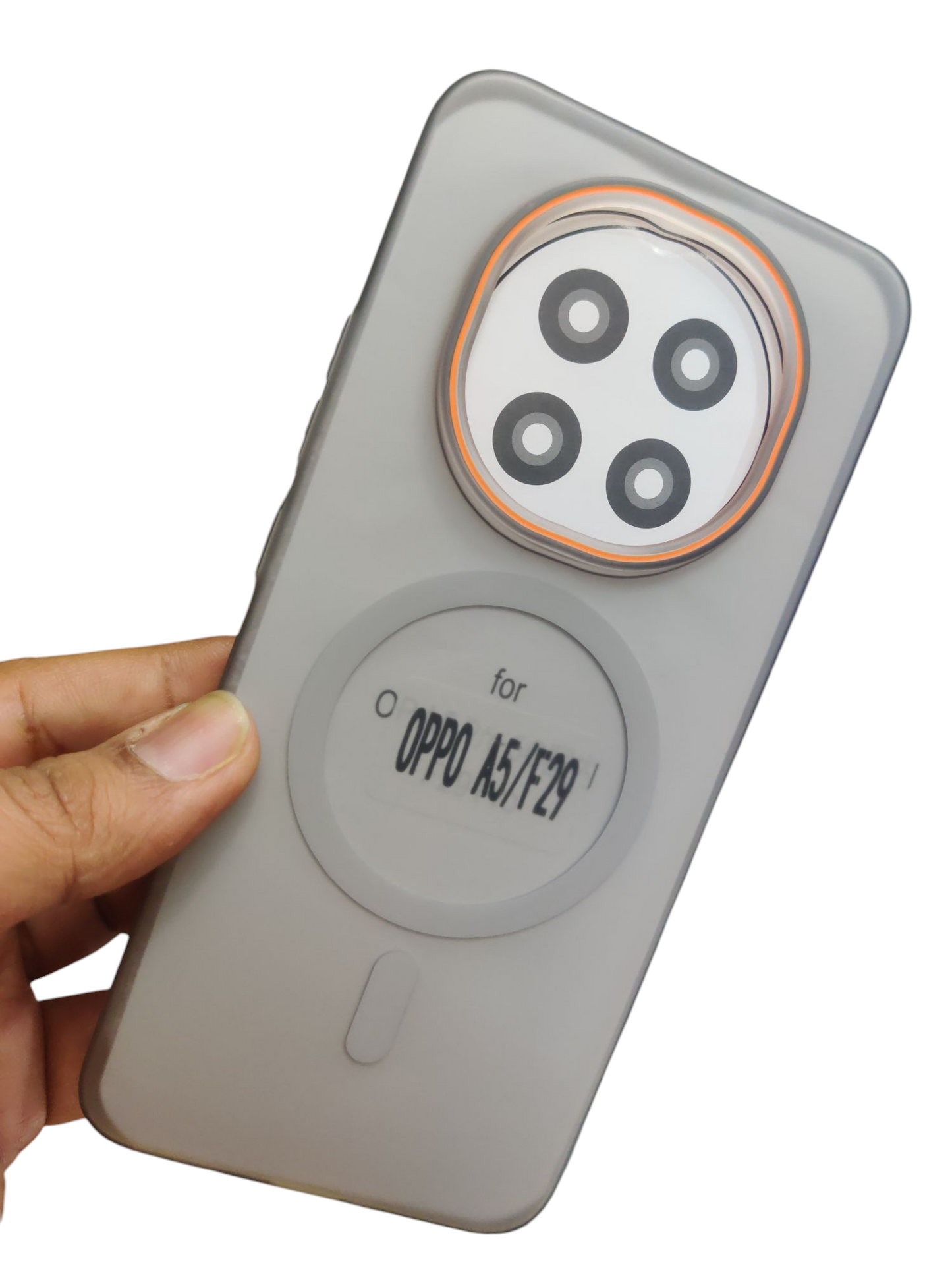 Oppo F29 5g Royal Star Premium Quality Magsafe Matte Hard Plastic Back Cover Case - Royal Star