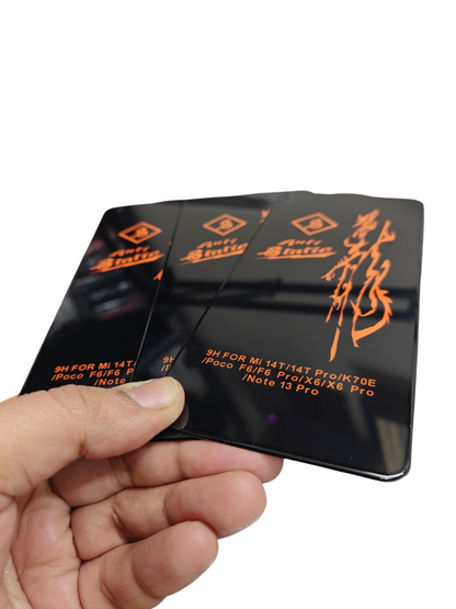 Xiaomi Redmi Note 13 Pro / Poco X6 / X6 Pro / Poco F6 / F6 Pro 5G Premium Quality Tempered Glass Screen Protector Guard
