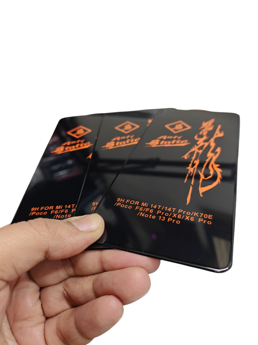 Xiaomi Redmi Note 13 Pro / Poco X6 / X6 Pro / Poco F6 / F6 Pro 5G Premium Quality Tempered Glass Screen Protector Guard