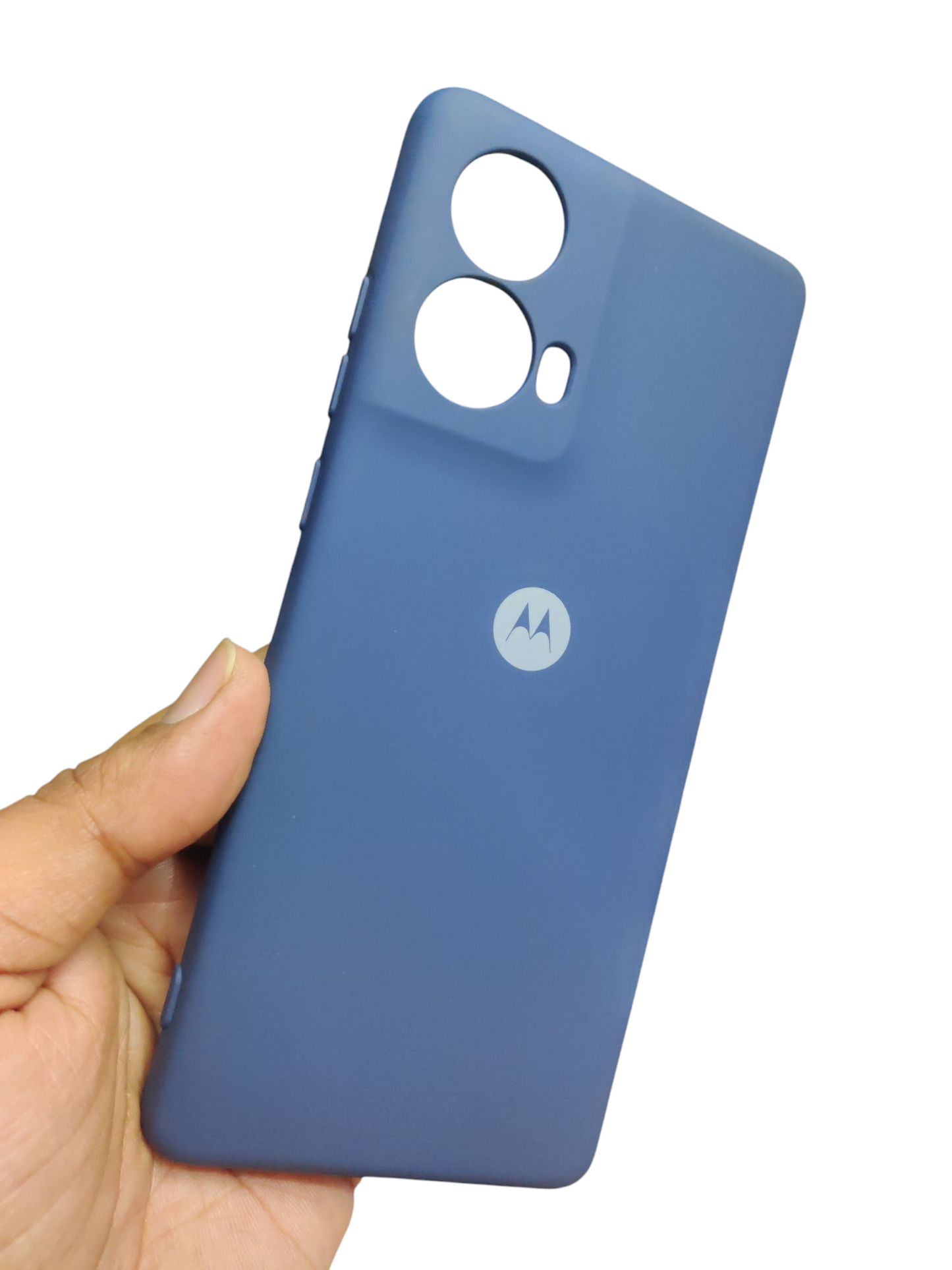 Motorola Moto G85 / Moto Edge 50 Fusion Silicon Soft Back Cover Case - Royal Star