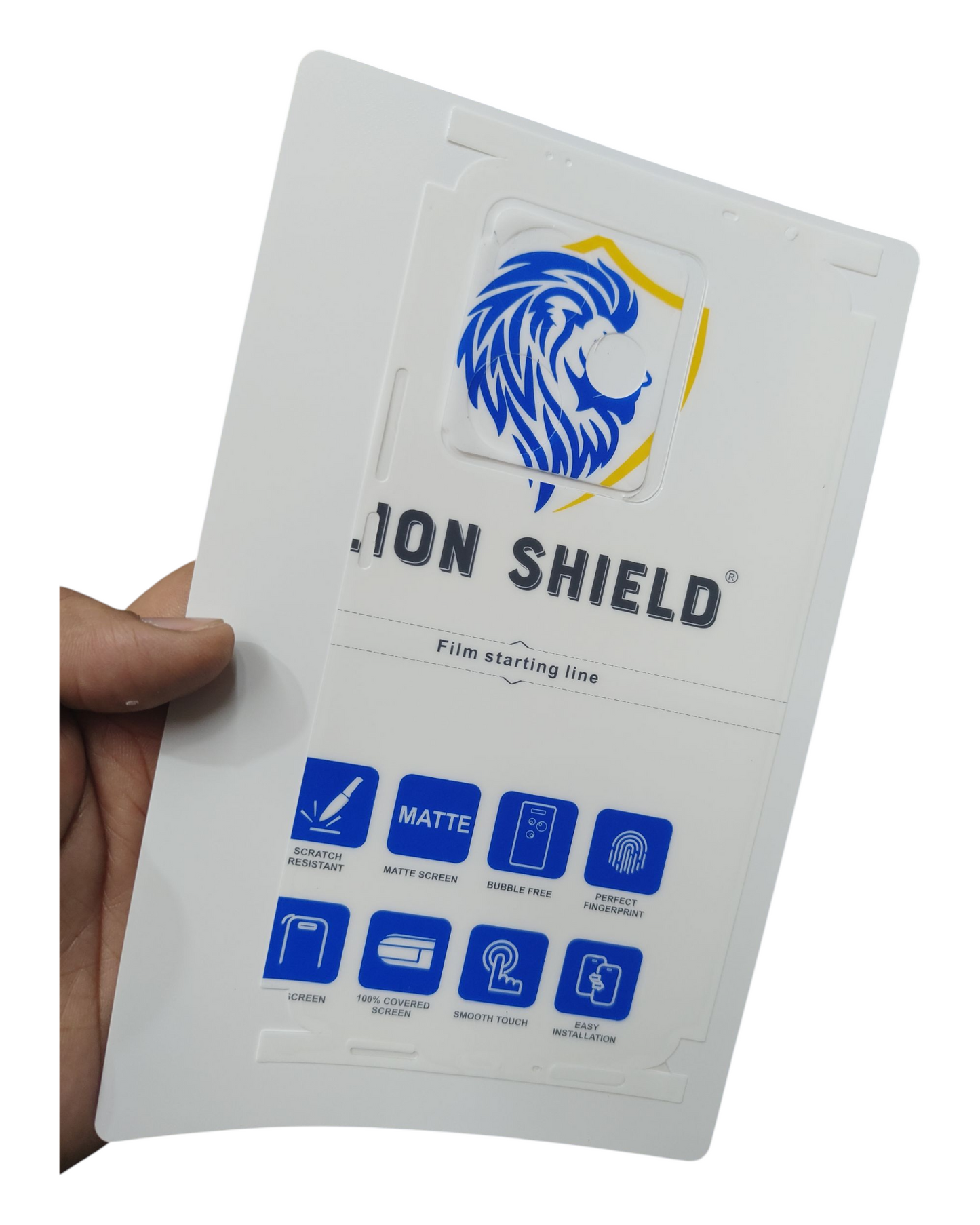 Realme GT 7 5G Matte & Glossy Finish Back Lamination Membrane Protector Protection Guard - Royal Star