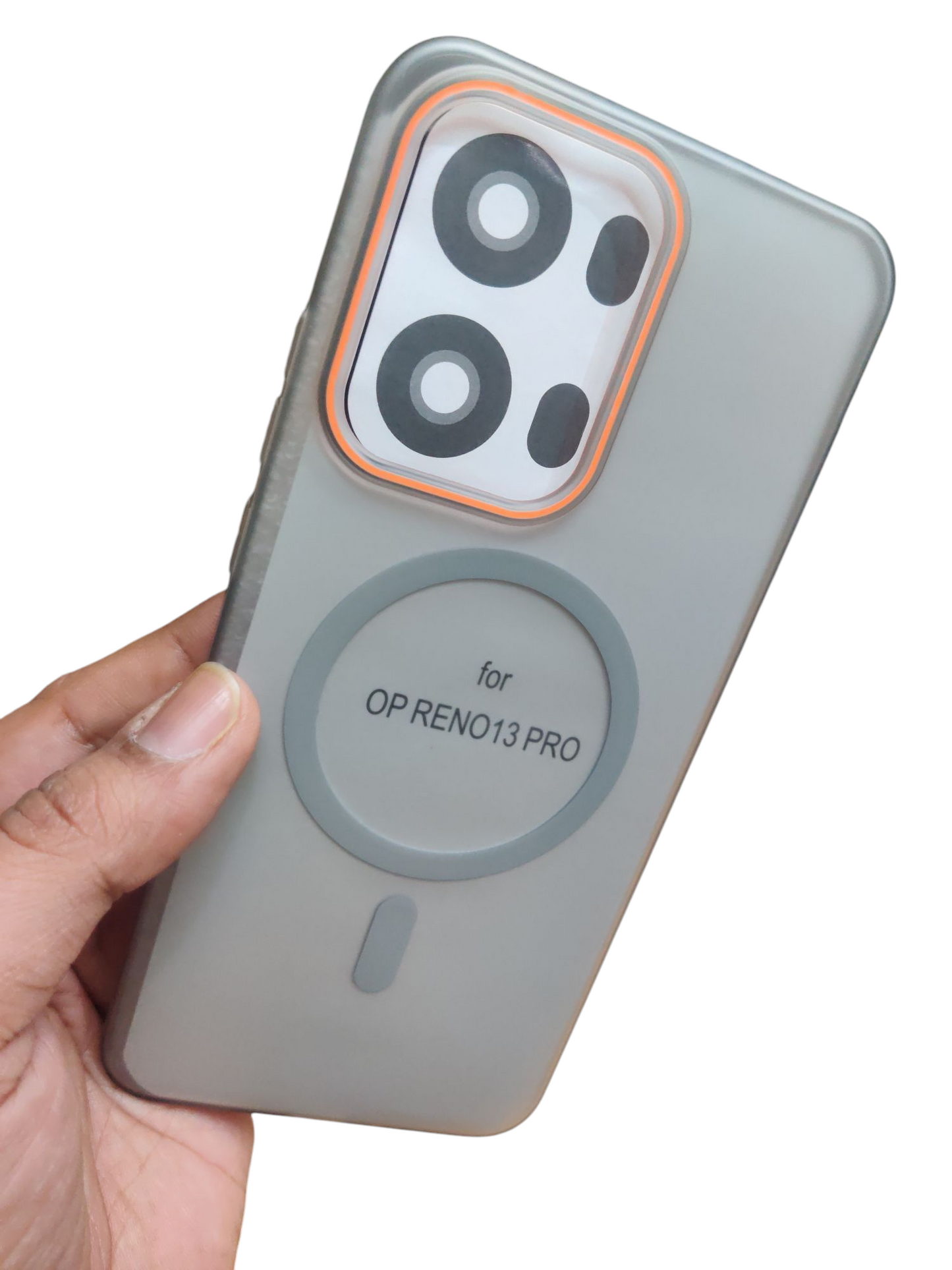 Oppo Reno 13 Pro 5g Royal Star Premium Quality Magsafe Matte Hard Plastic Back Cover Case - Royal Star