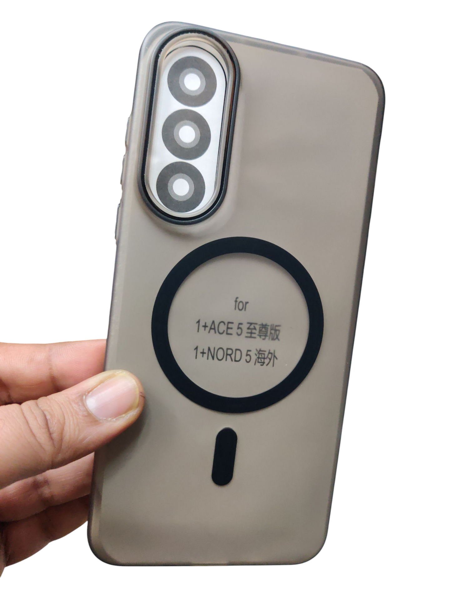 OnePlus Nord 5 / Nord5 Royal Star Premium Quality Magsafe Matte Hard Plastic Back Cover Case - Royal Star