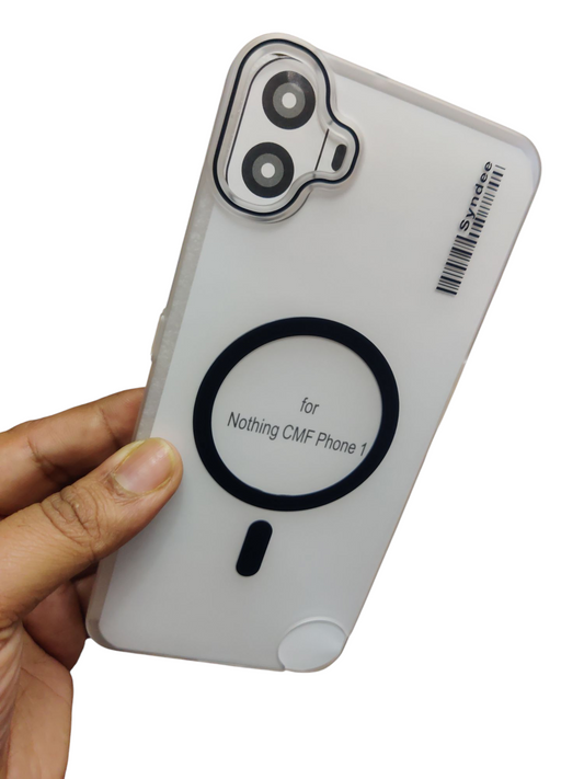 Nothing CMF Phone 1 Syndee Premium Quality Magsafe Matte Hard Plastic Back Cover Case