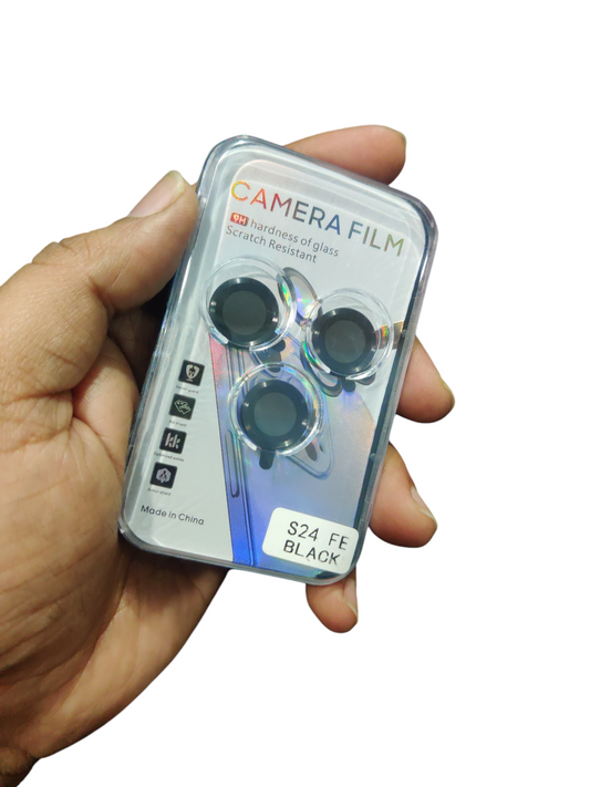 Samsung Galaxy S24 Fe Premium Camera Lens Protector Ring Protection
