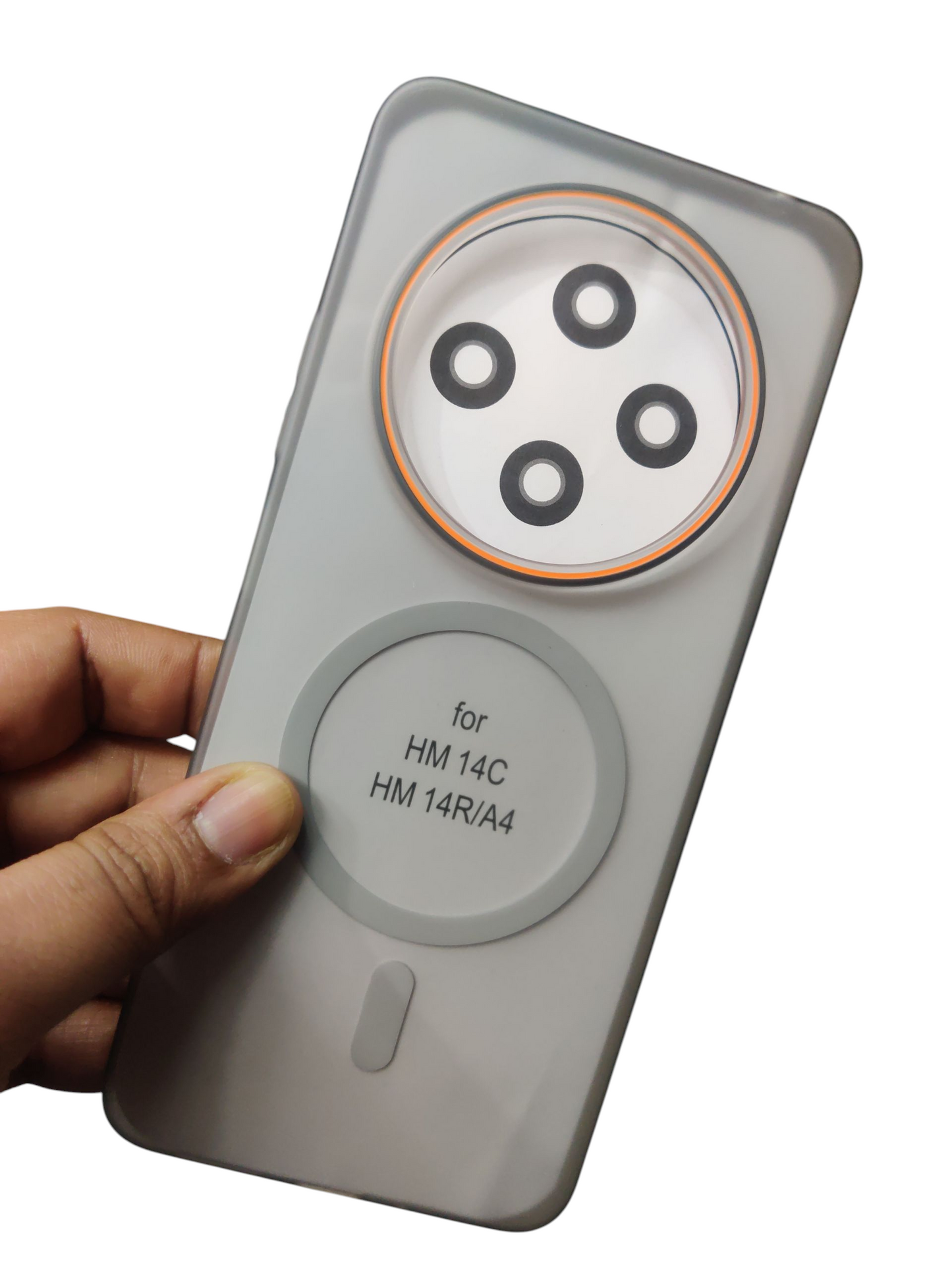 Xiaomi Redmi 14C / Redmi A4 / Poco C75 / Poco M7 5G Royal Star Premium Quality Magsafe Matte Hard Plastic Back Cover Case