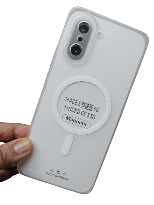OnePlus Nord CE5 / CE 5 5G Premium Quality Magsafe Matte Hard Plastic Back Cover Case