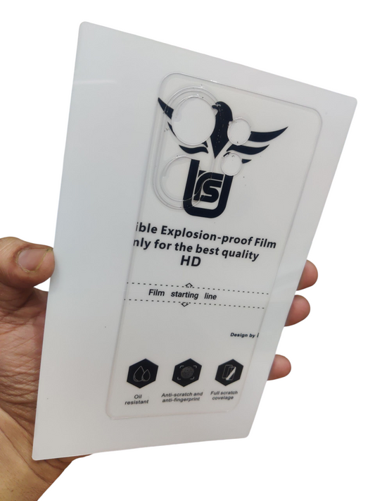 Vivo V60 Matte & Glossy Finish Back Lamination Membrane Protector Protection Guard