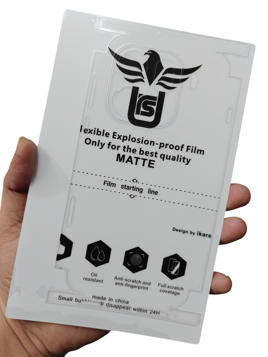 Oppo Find X9 Pro 5G Matte & Glossy Finish Back Lamination Membrane Protector Protection Guard