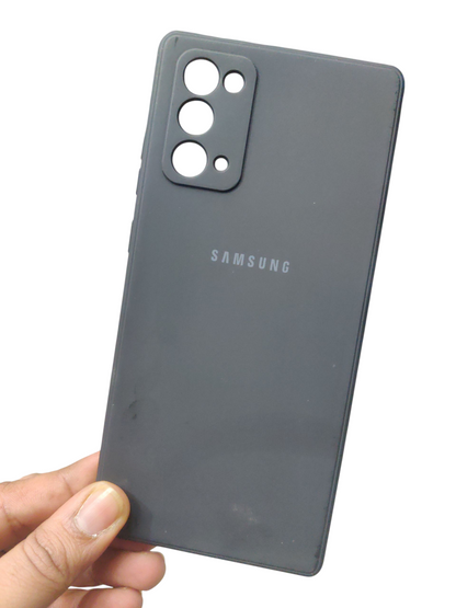 Samsung Galaxy Note 20 Premium Quality Silicon Soft Back Cover Case - Royal Star