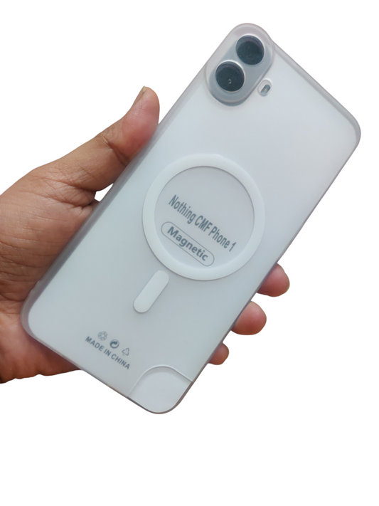 Nothing CMF Phone 1 Premium Quality Magsafe Matte Hard Plastic Back Cover Case