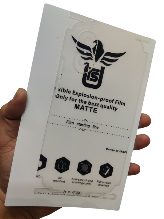 OnePlus Nord CE5 / CE 5 Matte & Glossy Finish Back Lamination Membrane Protector Protection Guard