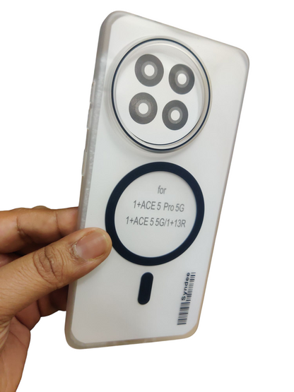 OnePlus 13R Syndee Premium Quality Magsafe Matte Hard Plastic Back Cover Case - Royal Star