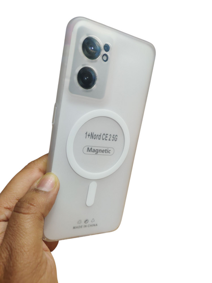 OnePlus Nord Ce2 5G Premium Quality Magsafe Matte Hard Plastic Back Cover Case - Royal Star