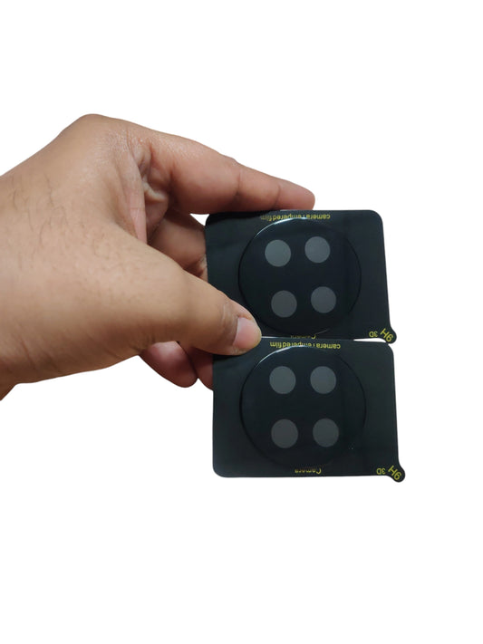 Realme 13 Plus 5G Royal Star 3D 9H Mobile Camera Protection Glass Guard Protector (Pack of 2)