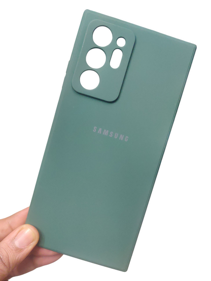 Samsung Galaxy Note 20 Ultra Premium Quality Silicon Soft Back Cover Case - Royal Star
