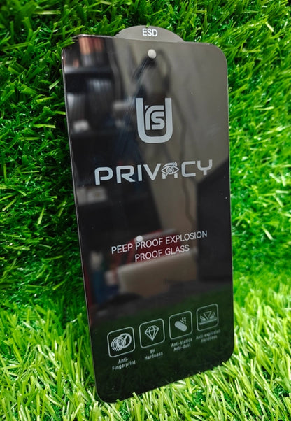 Xiaomi Redmi 15 5G Premium Quality Privacy Tempered Glass Screen Protector Guard - Royal Star