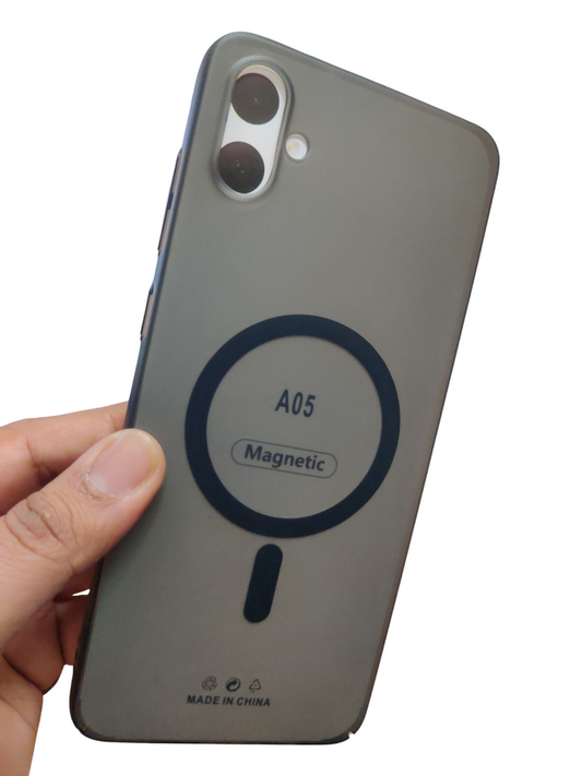 Samsung Galaxy A05 Premium Quality Magsafe Matte Hard Plastic Back Cover Case