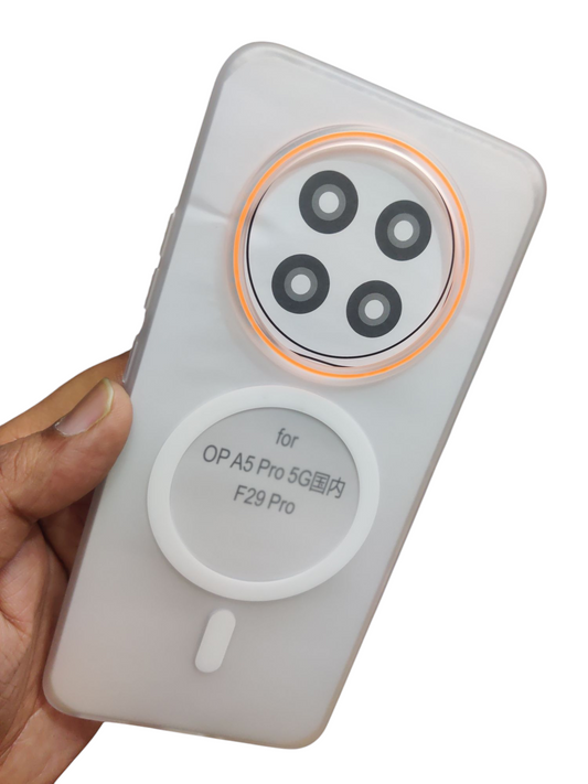 Oppo F29 Pro 5g Royal Star Premium Quality Magsafe Matte Hard Plastic Back Cover Case