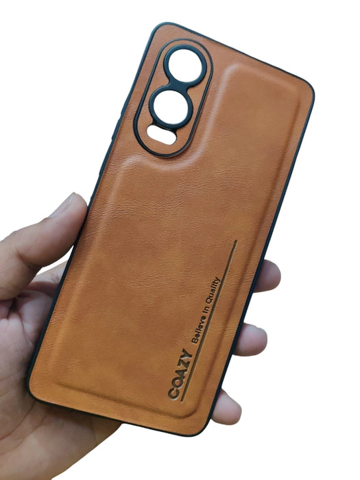 OnePlus Nord Ce4 Lite 5G / OnePlus Nord Ce 4 Lite 5G Premium Quality Silicon Leather Back Cover Case - Royal Star