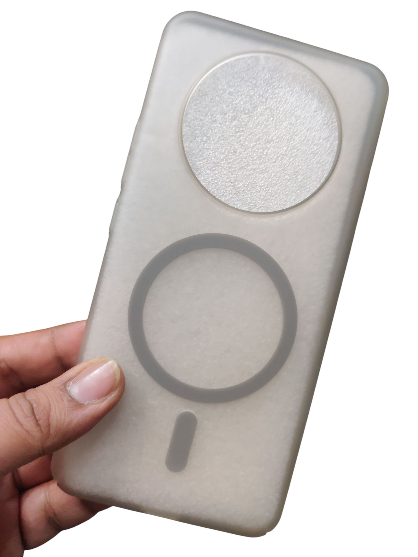 Realme P3 Pro 5G Premium Quality Magsafe Matte Hard Plastic Back Cover Case - Royal Star