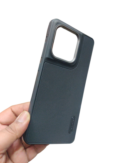 Motorola Moto Edge 60 Stylus 5G Premium Quality Silicon Soft Frosted Dotted Back Cover Case ( Black Color ) - Royal Star