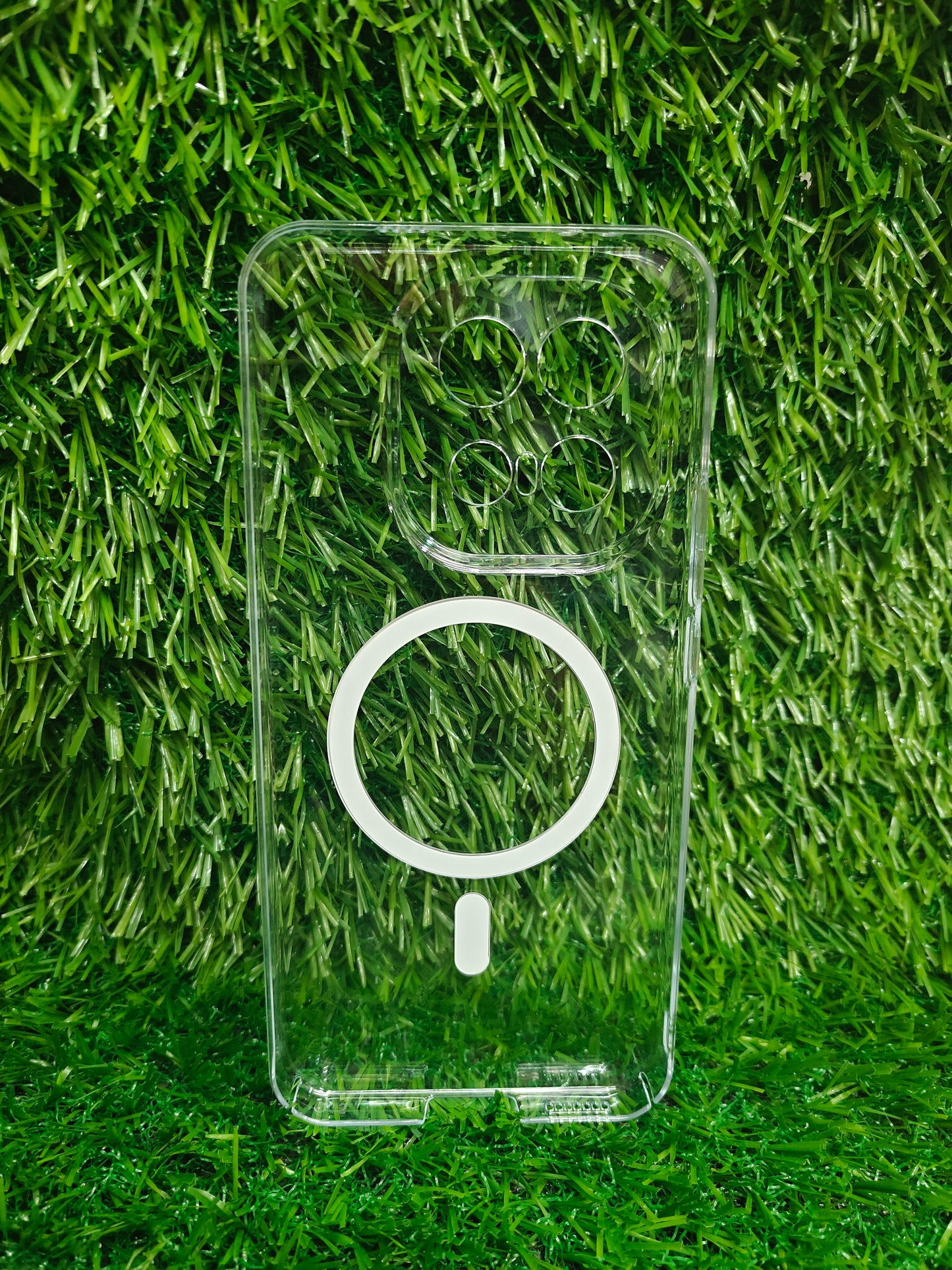 iQOO 15 5G Anti Yellow Premium Quality Magsafe Crystal Clear Hard Plastic Back Cover Case