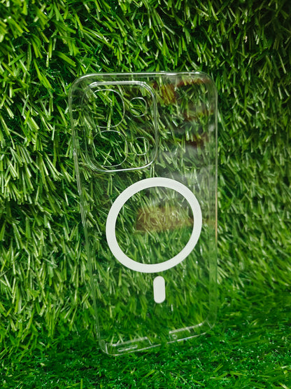 Oppo F31 5G Anti Yellow Premium Quality Magsafe Crystal Clear Hard Plastic Back Cover Case