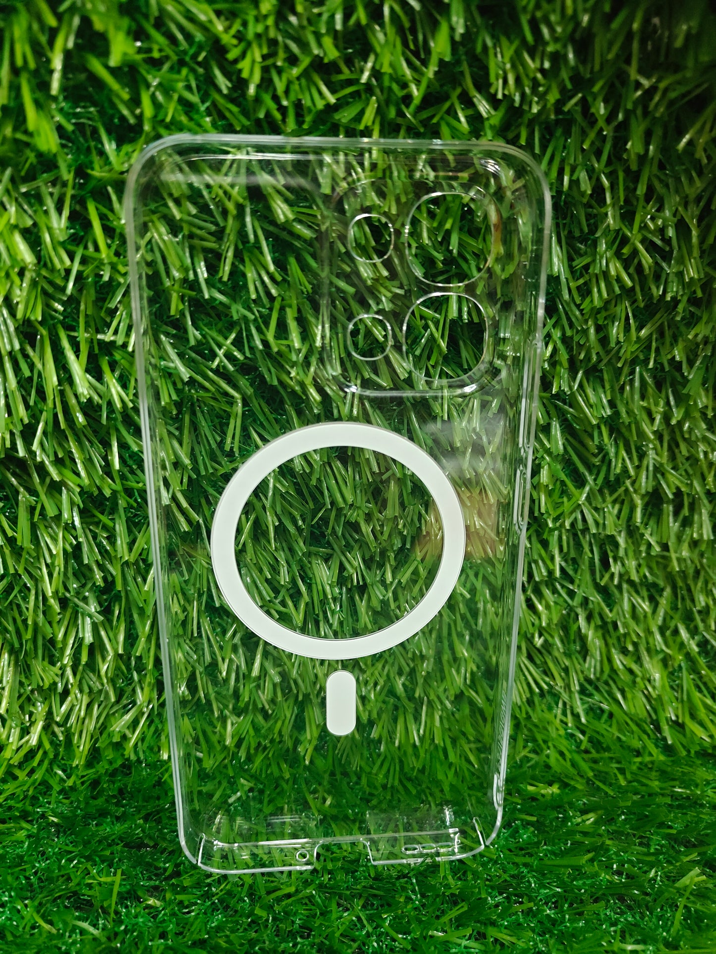 Oppo F31 5G Anti Yellow Premium Quality Magsafe Crystal Clear Hard Plastic Back Cover Case