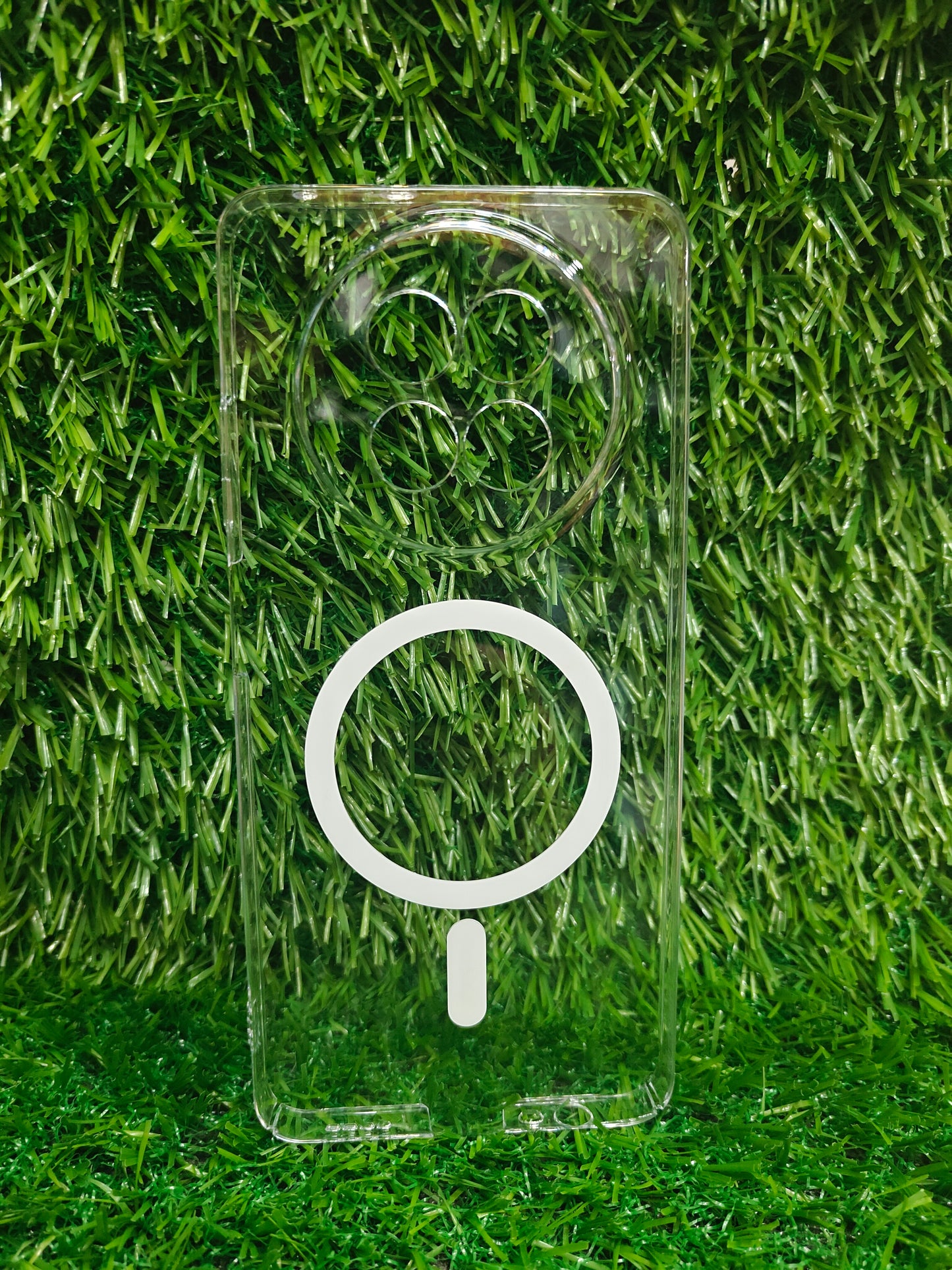 Realme 13 5G / Realme 12 5G / 12X 5G / Narzo 70X 5G / C65 5G / N65 Anti Yellow Premium Quality Magsafe Crystal Clear Hard Plastic Back Cover Case