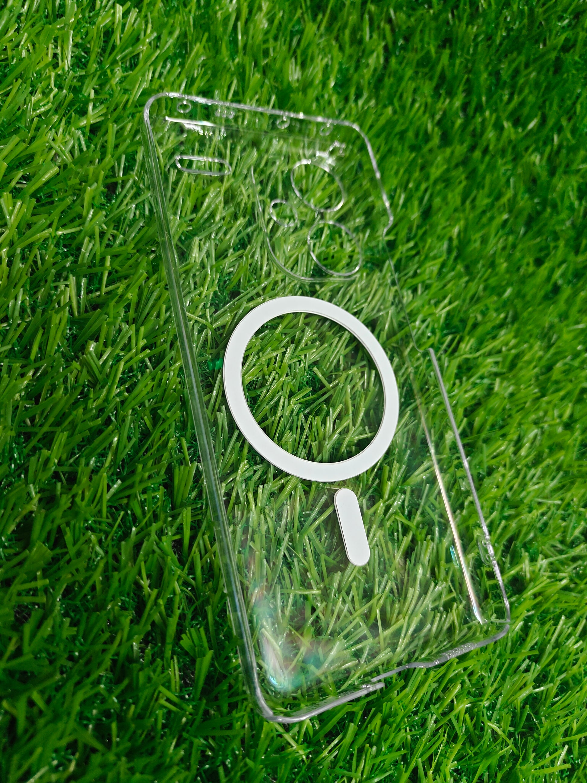 Xiaomi Redmi Note 13 Pro Plus 5G Anti Yellow Premium Quality Magsafe Crystal Clear Hard Plastic Back Cover Case - Royal Star