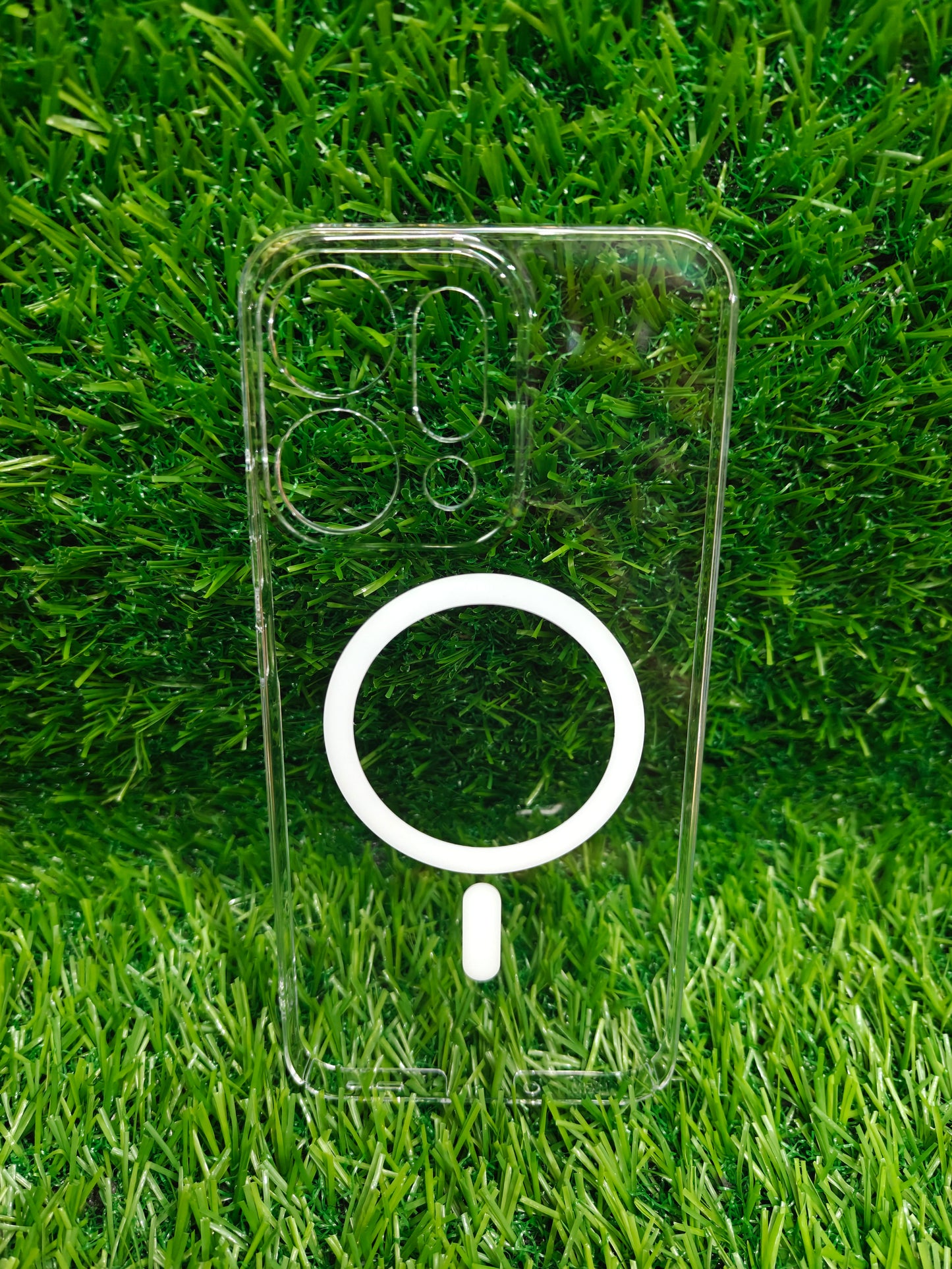 Oppo Reno 14 5G Anti Yellow Premium Quality Magsafe Crystal Clear Hard Plastic Back Cover Case - Royal Star