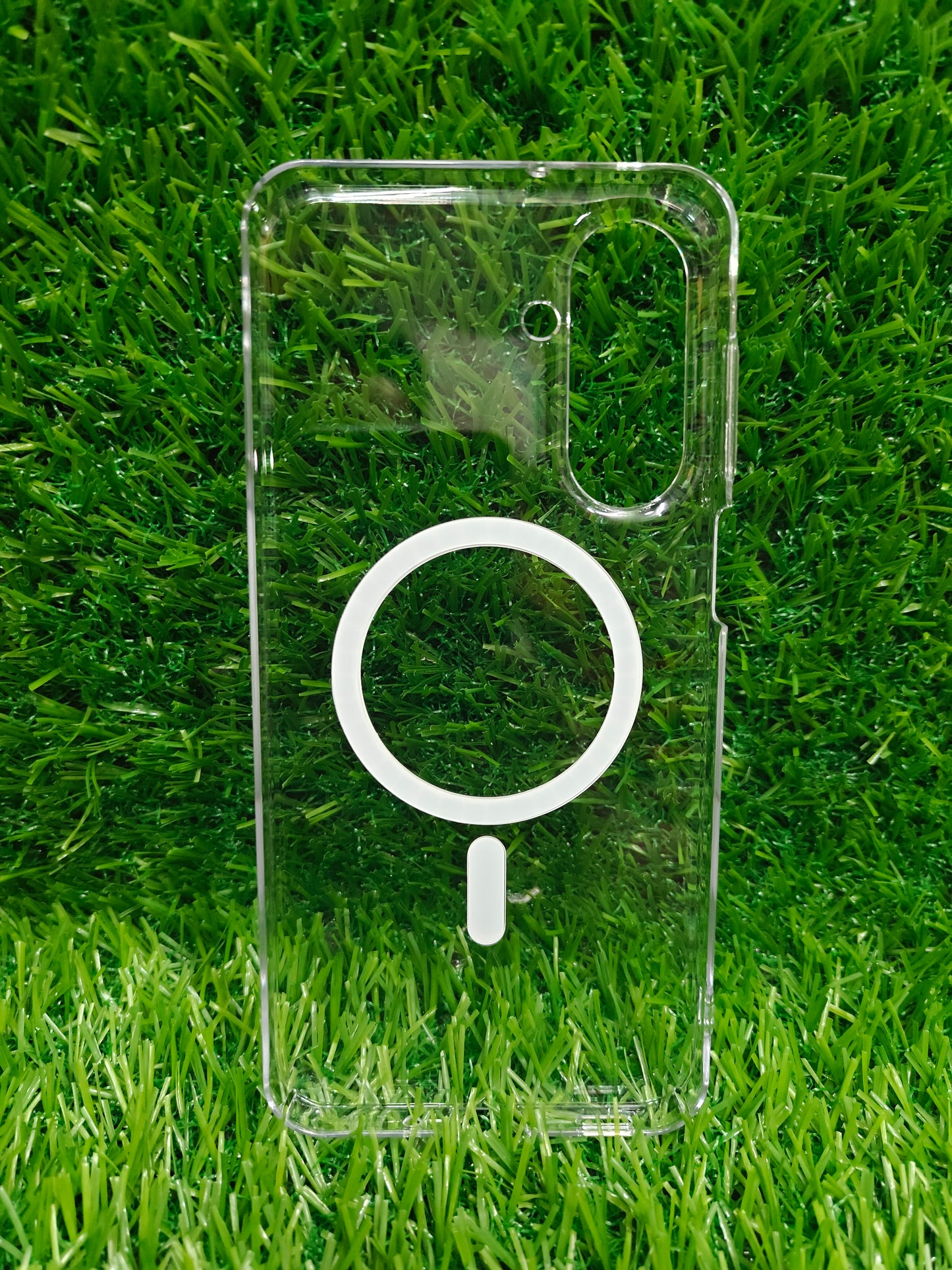 Samsung Galaxy A17 / M17 / F17 / A26 5G Anti Yellow Premium Quality Magsafe Crystal Clear Hard Plastic Back Cover Case - Royal Star