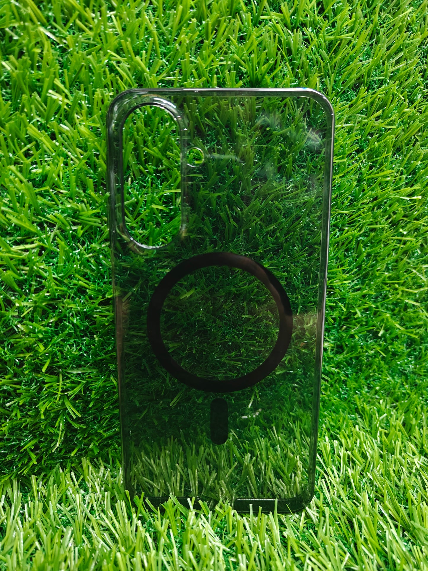 Samsung Galaxy A17 / M17 / F17 / A26 5G Anti Yellow Premium Quality Magsafe Crystal Clear Hard Plastic Back Cover Case - Royal Star