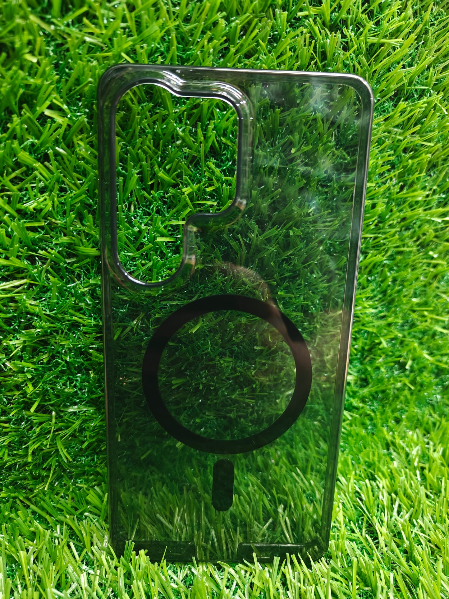Samsung Galaxy S26 Ultra 5G Anti Yellow Premium Quality Magsafe Crystal Clear Hard Plastic Back Cover Case - Royal Star