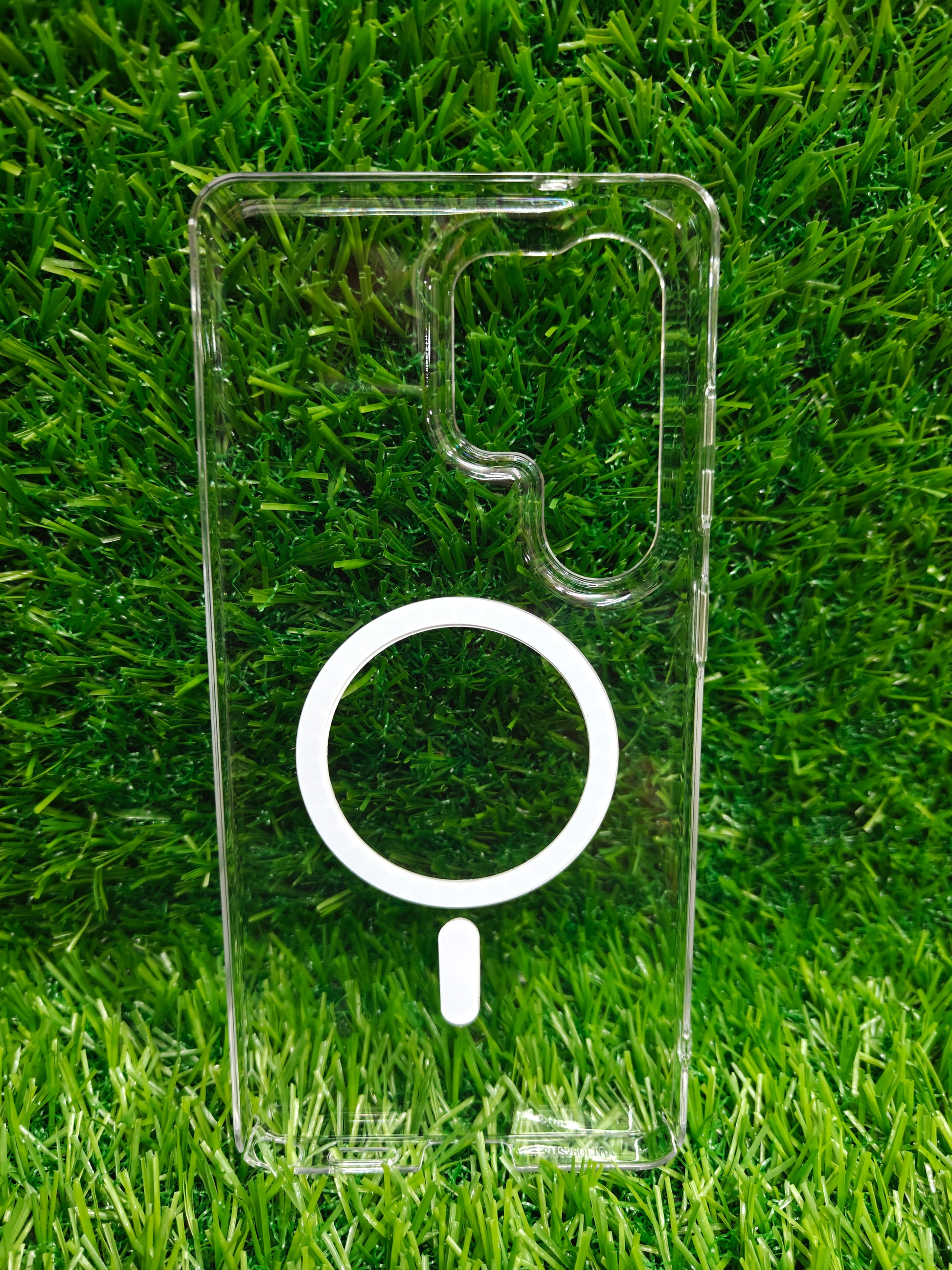 Samsung Galaxy S26 Ultra 5G Anti Yellow Premium Quality Magsafe Crystal Clear Hard Plastic Back Cover Case - Royal Star