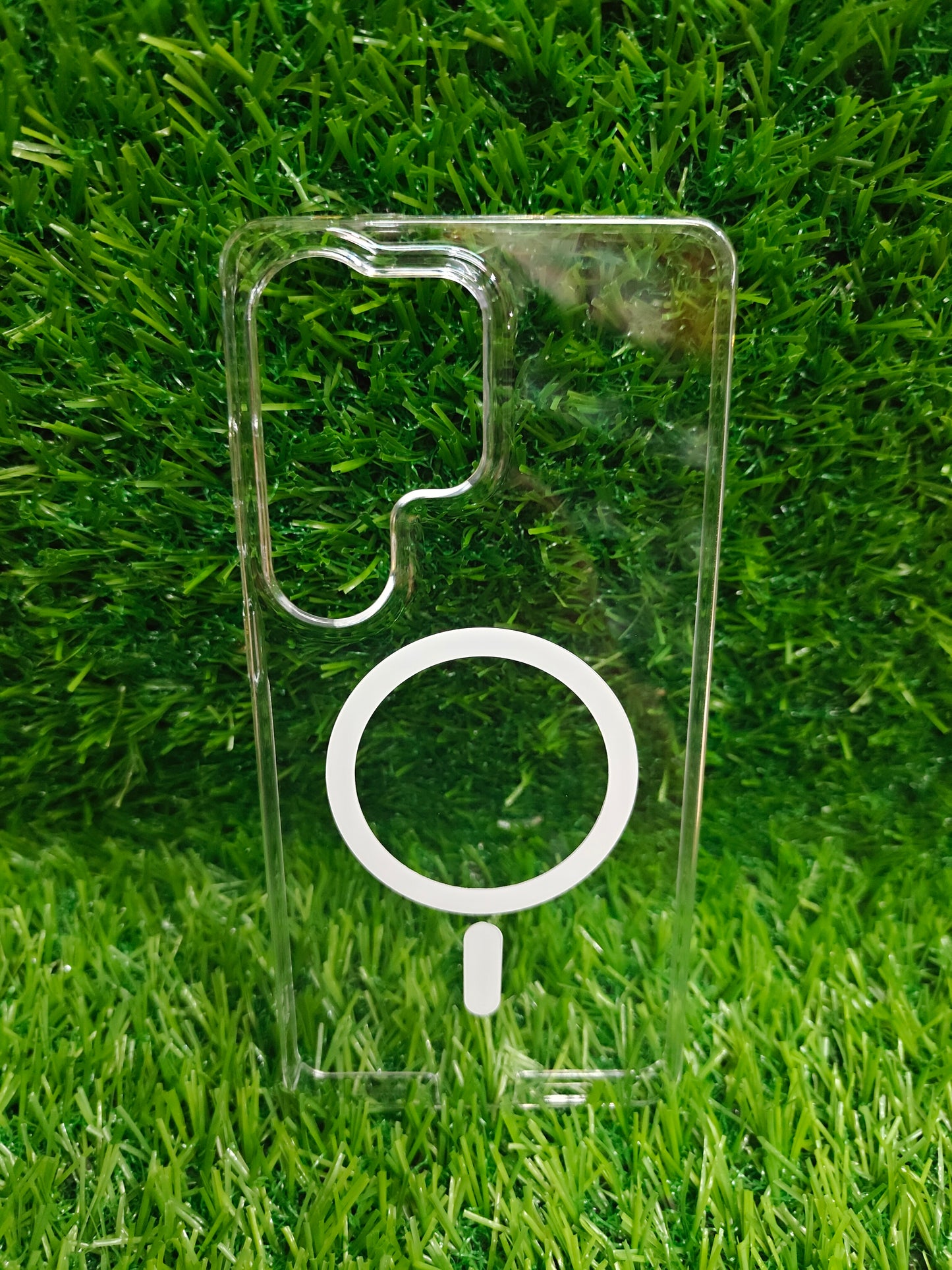 Samsung Galaxy S26 Ultra 5G Anti Yellow Premium Quality Magsafe Crystal Clear Hard Plastic Back Cover Case - Royal Star