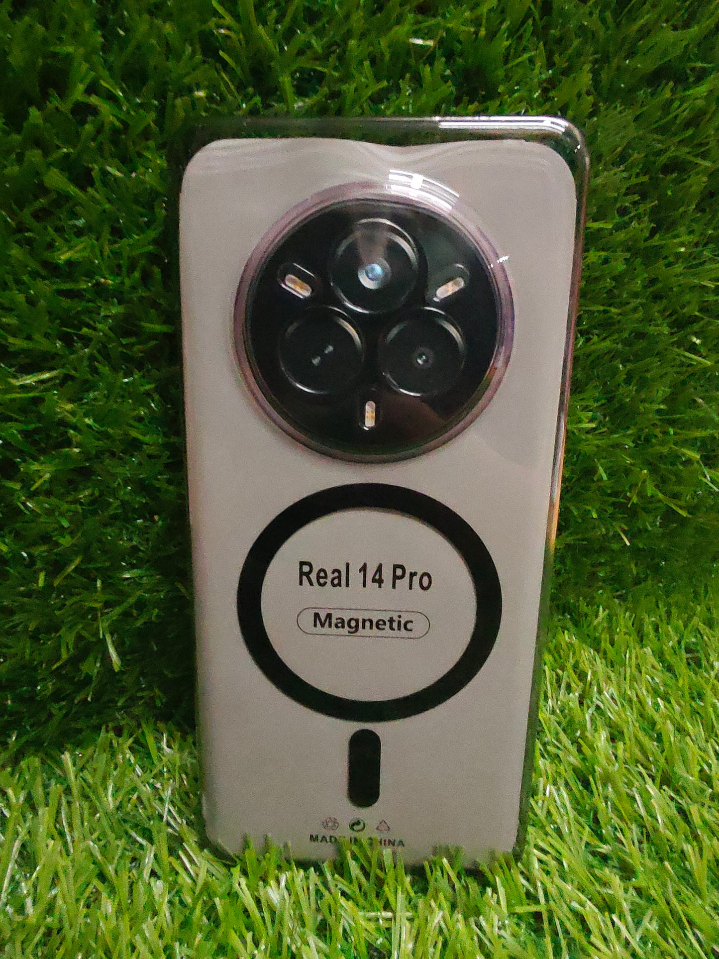 Realme 14 Pro 5G Anti Yellow Premium Quality Magsafe Crystal Clear Hard Plastic Back Cover Case