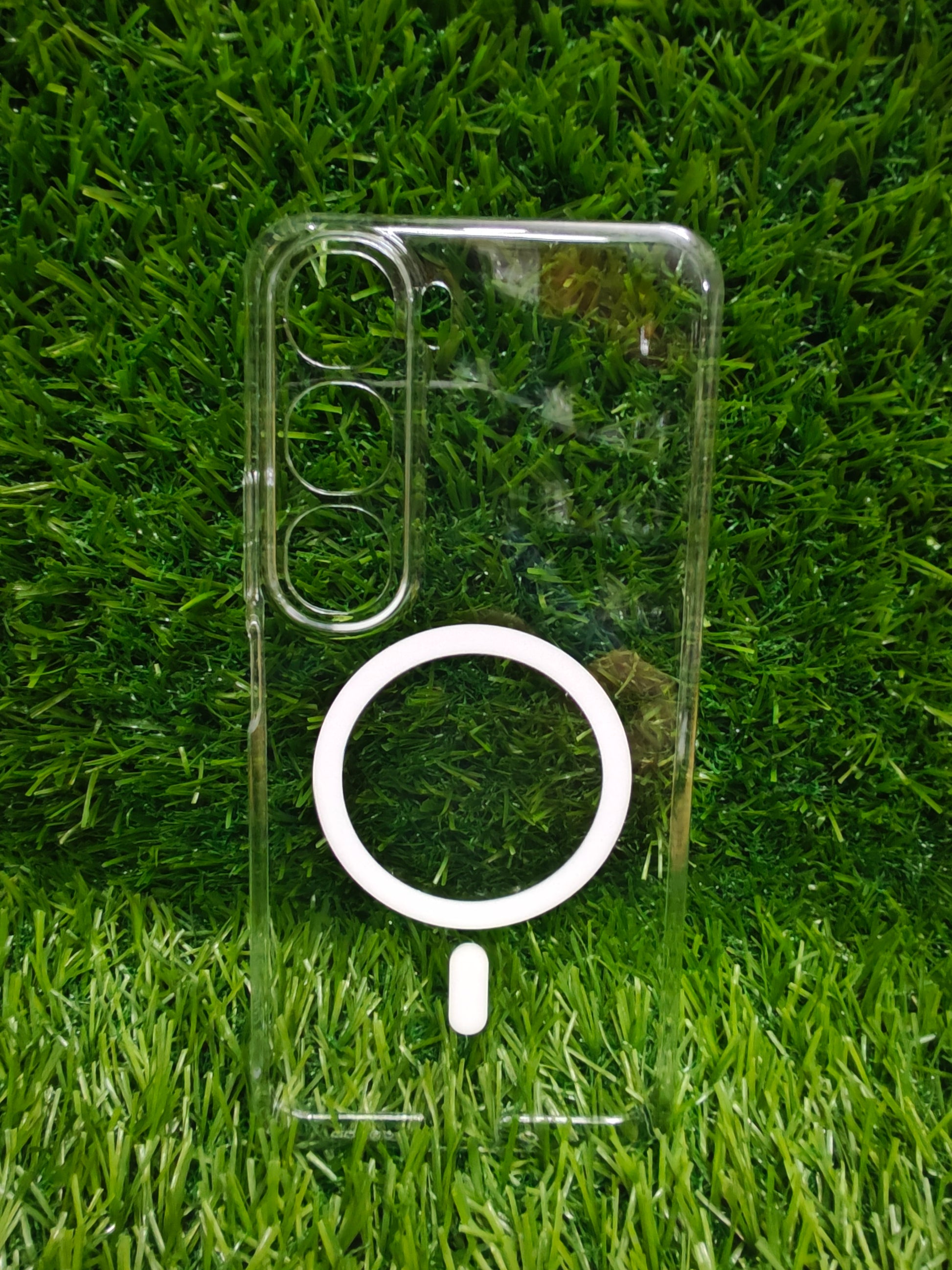 Vivo Y31 5G Anti Yellow Premium Quality Magsafe Crystal Clear Hard Plastic Back Cover Case - Royal Star