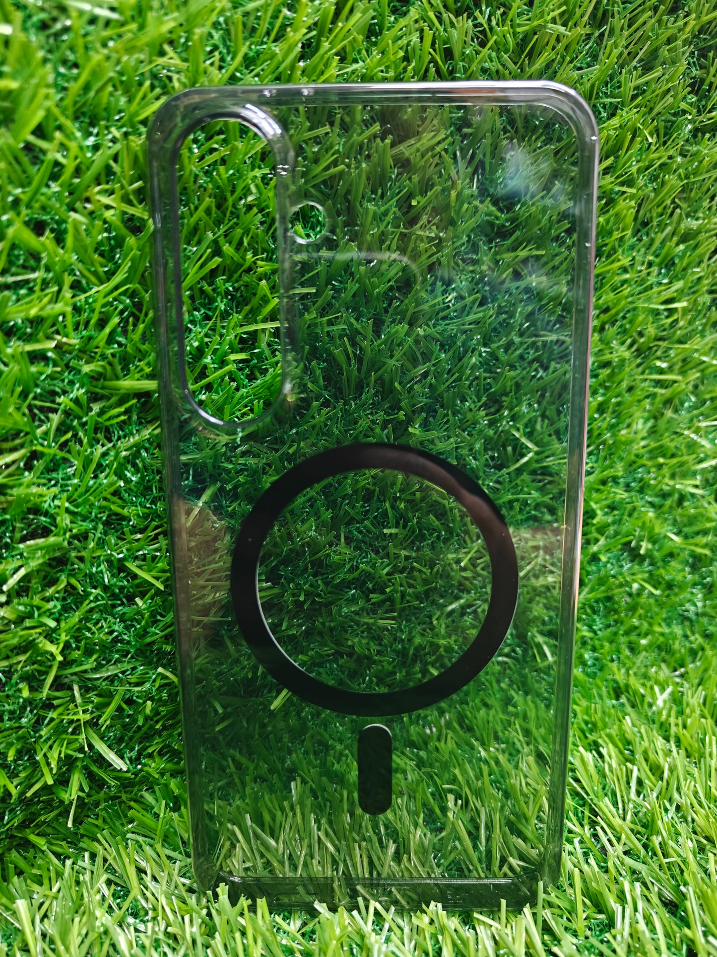 Samsung Galaxy S24 FE / S24FE 5G Anti Yellow Premium Quality Magsafe Crystal Clear Hard Plastic Back Cover Case