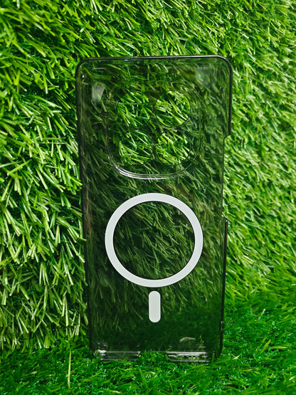 Xiaomi Redmi Note 15 5G Anti Yellow Premium Quality Magsafe Crystal Clear Hard Plastic Back Cover Case