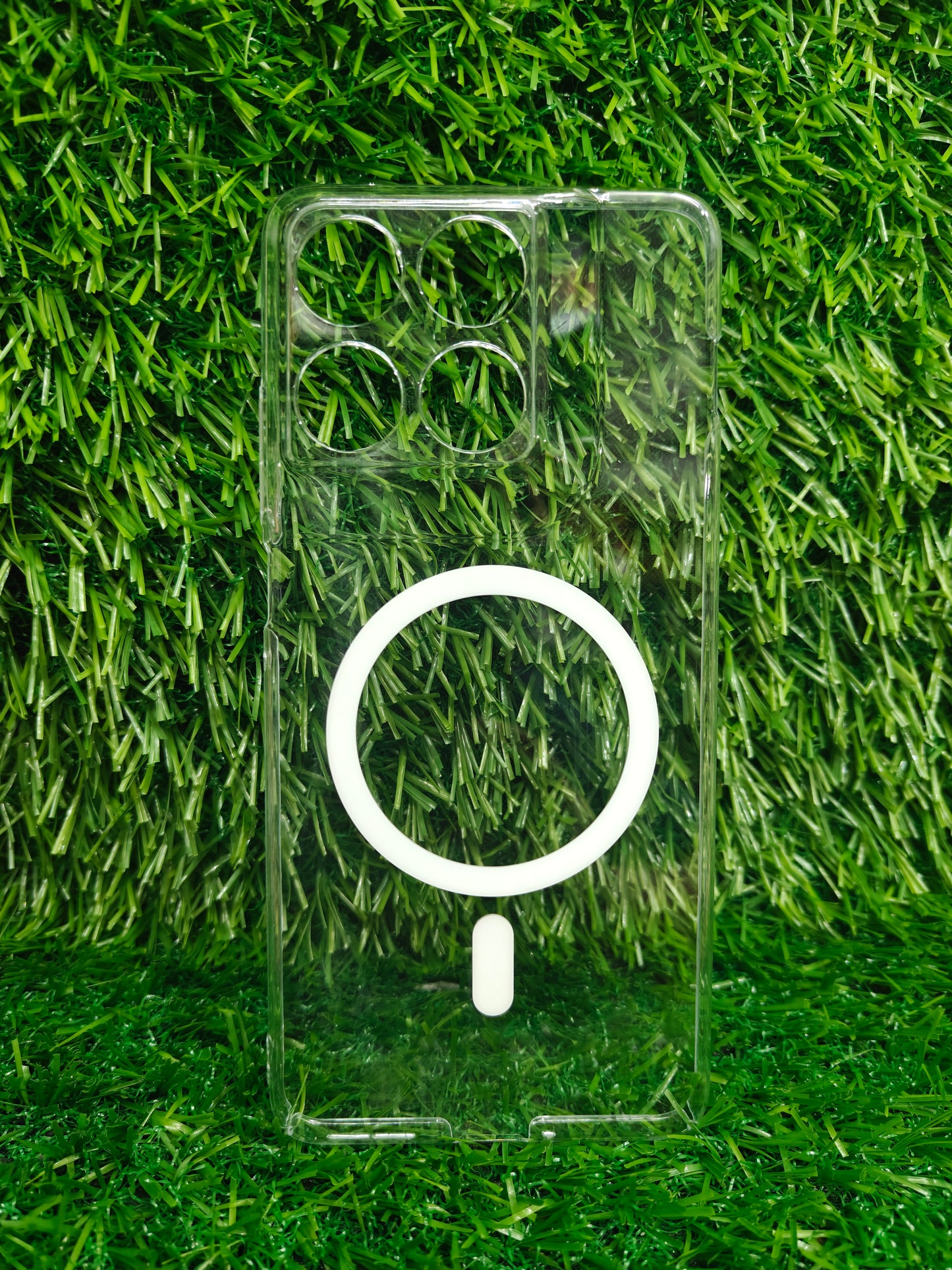 Motorola Moto Edge 70 5G Anti Yellow Premium Quality Magsafe Crystal Clear Hard Plastic Back Cover Case