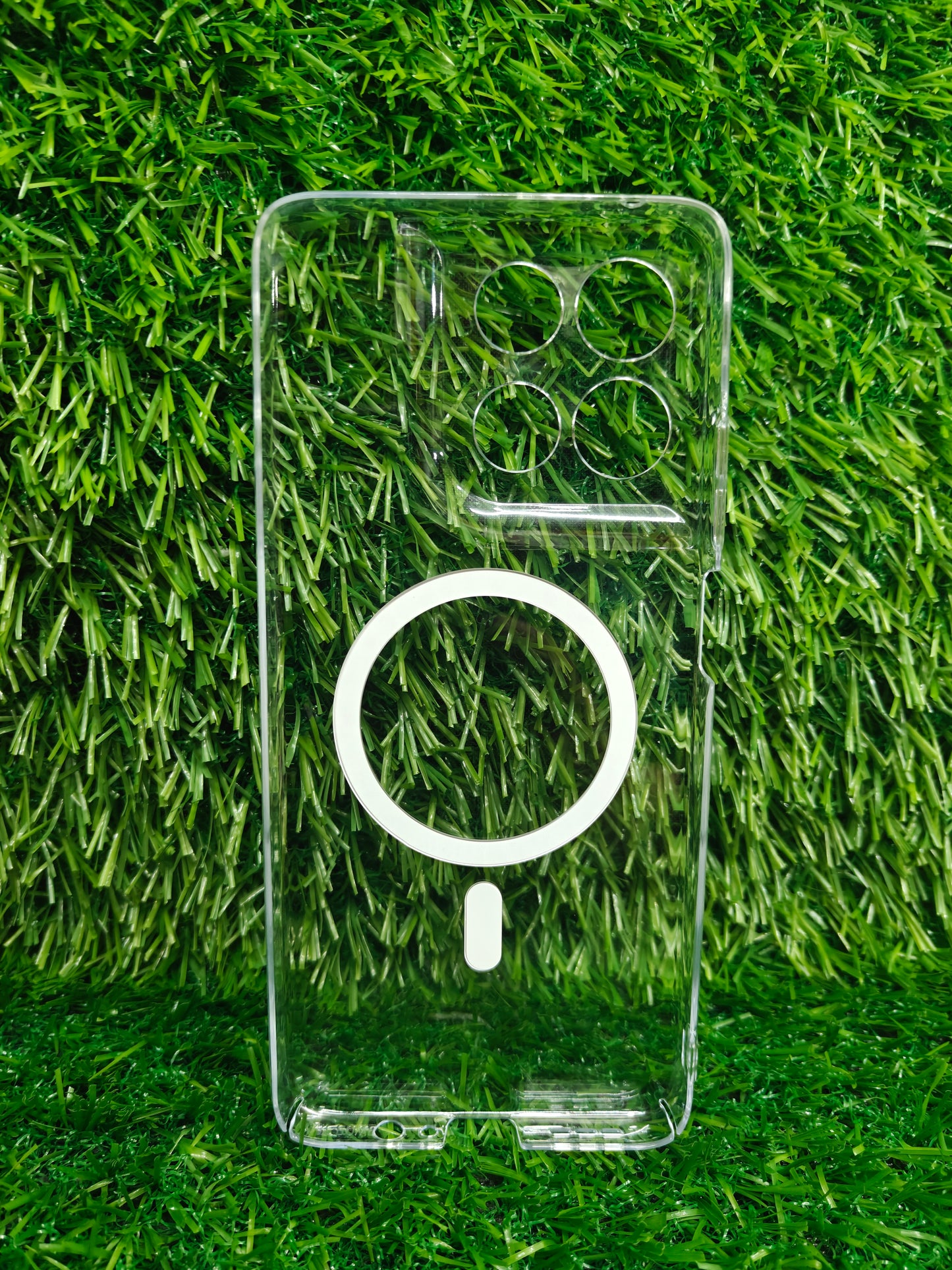 Motorola Moto G67 Power / G57 Power 5G Anti Yellow Premium Quality Magsafe Crystal Clear Hard Plastic Back Cover Case