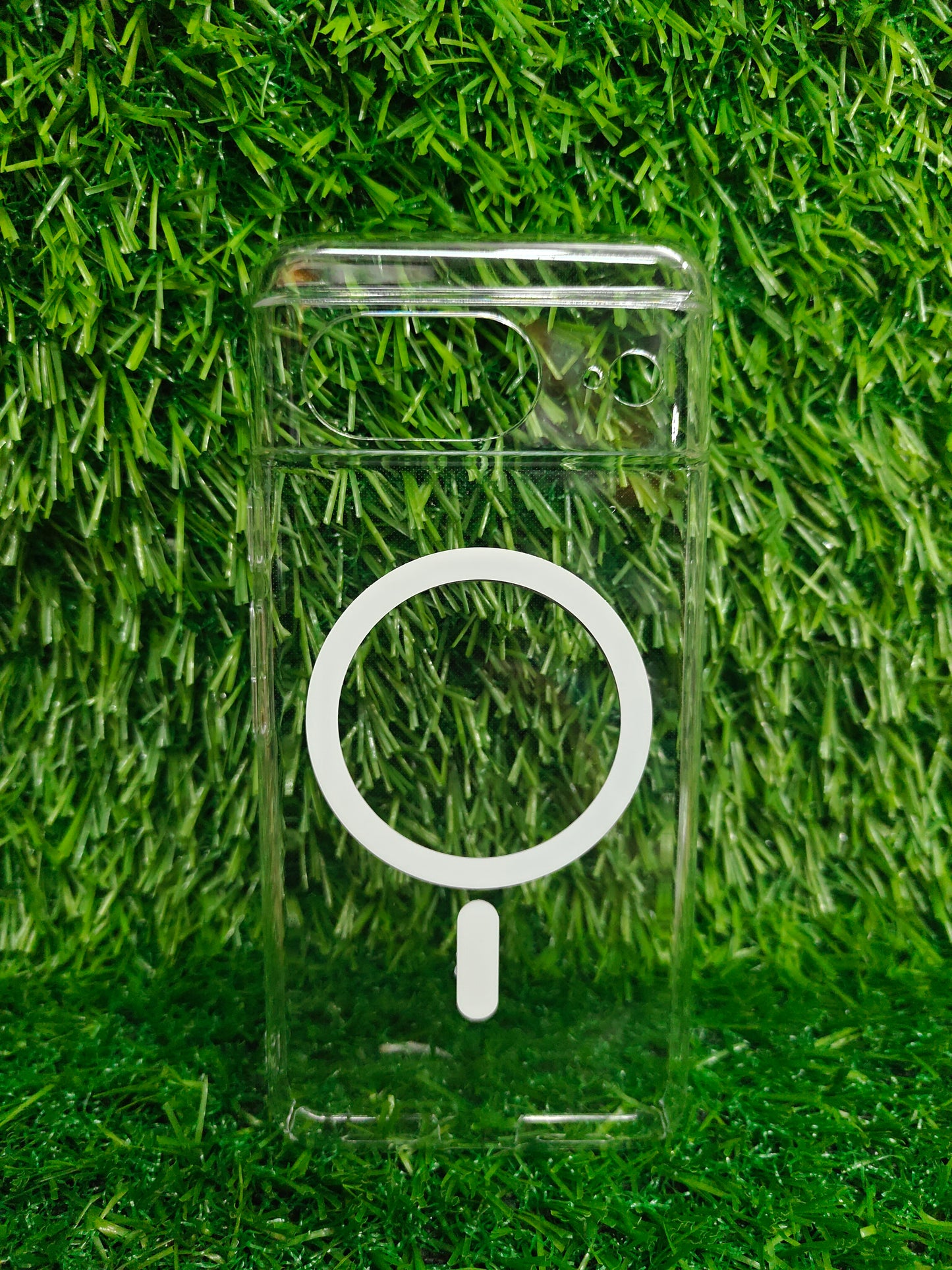 Google Pixel 8 5G Anti Yellow Premium Quality Magsafe Crystal Clear Hard Plastic Back Cover Case