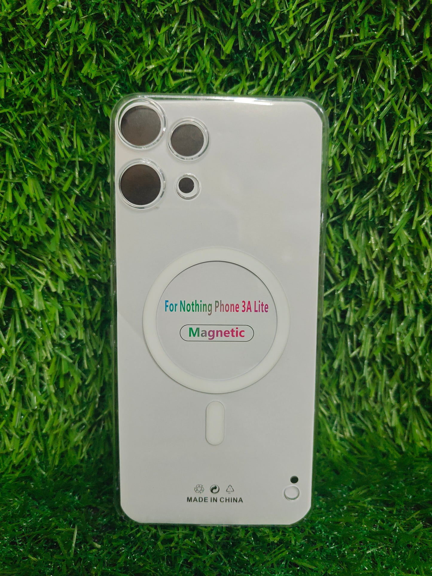 Nothing phone 3A Lite 5G Anti Yellow Premium Quality Magsafe Crystal Clear Hard Plastic Back Cover Case